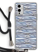 Verrassende lijnen: OnePlus 9 Transparant Hoesje met koord