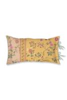 Pip Studio Pip Studio Bodhi Flower Cushion Geel 35x60 cm