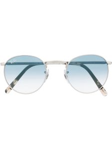 Ray-Ban lunettes de soleil à monture ronde - Argent