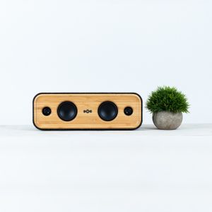 The House Of Marley EM-JA030-SB Draagbare & party speaker Draadloze stereoluidspreker Zwart, Geel 40 W