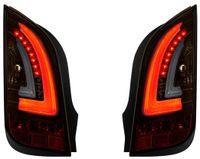 Set LED Achterlichten passend voor Seat Mii 2011- - Zwart/Smoke/Goud DLSER21SG