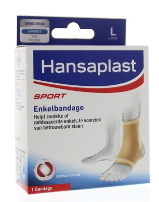 Hansaplast Sport enkelbandage large (1 st)