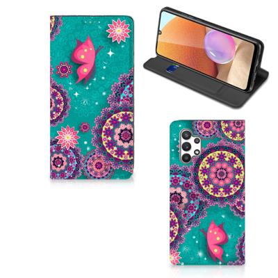 Samsung Galaxy A32 4G | A32 5G Enterprise Editie | Bookcase | Cirkels en Vlinders