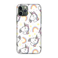 Rainbow Unicorn: Volledig geprint iPhone 11 Pro Hoesje