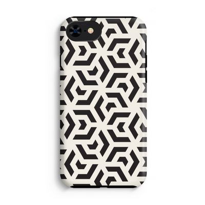 Crazy pattern: iPhone SE 2020 Tough Case
