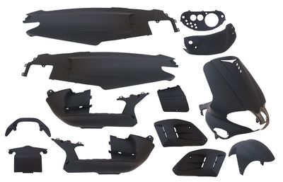 Edge plaatset runner tot bj.08-2005 15 delig mat zwart