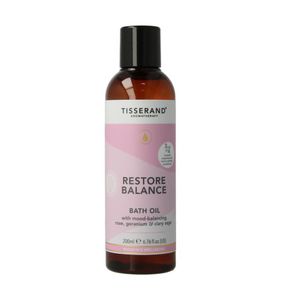 Bath oil restore balance