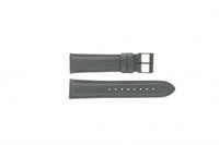 Guess horlogeband W18549G2 Leder Grijs 22mm