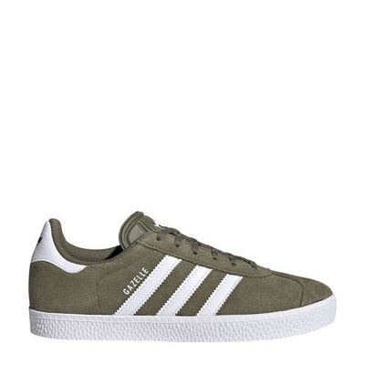 adidas Originals Gazelle sneakers kaki/wit