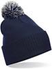 Beechfield CB450 Snowstar® Beanie - French Navy/Light Grey - One Size