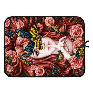 Lady Moth: Laptop sleeve 15 inch