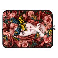 Lady Moth: Laptop sleeve 15 inch