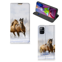 Samsung Galaxy M51 Hoesje maken Paarden