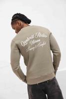 Quotrell Atelier Milano Sweater Heren Groen/Wit - Maat S - Kleur: WitGroen | Soccerfanshop
