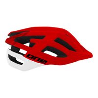 One One helm mtb race m/l (57-61) red/white - thumbnail