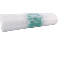 TrackerSack-afvalzak | 120l | 45.7x81.2x139.8cm | gerecycled HDPE | transparant | rol à 50 stuks