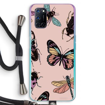 Tiny Bugs: Oppo A52 Transparant Hoesje met koord
