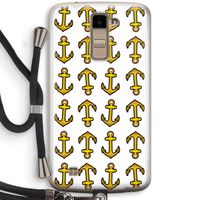 Musketon Anchor: LG K10 (2016) Transparant Hoesje met koord