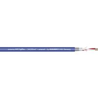 Sommer Cable 200-0102 Microfoonkabel 2 x 0.25 mm² Blauw per meter