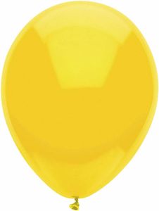 Gele ballonnen 30cm 12 stuks