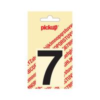 Deco cijfer 7 helvetica zwart 60 mm Pickup - Pickup