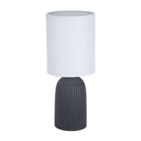 Bureaulamp Versa Zwart Katoen Keramisch 40 W 15 x 36 cm
