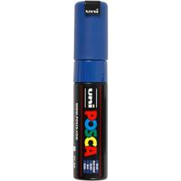 Uni-Posca Posca marker, afm pc-8k, lijndikte 8 mm, breed, blauw, 1 stuk - thumbnail