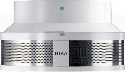 Gira rookmelder Dual Q modulair/VdS met sokkel voor 230V 233702