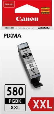 Canon inkcartridge PGI-580 PGBK XXL, 600 pagina&apos;s, OEM 1970C001, zwart