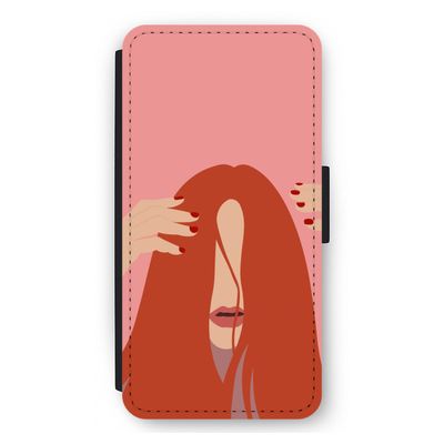 Woke up like this: iPhone 12 Pro Max Flip Hoesje