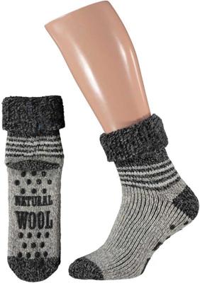 Apollo Slofsok grijs motief 43-46