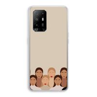 Girls girls girls: Oppo A95 5G Transparant Hoesje Girls girls girls: Oppo A95 5G Transparant Hoesje
