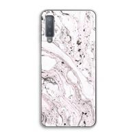Mengelmoes: Samsung Galaxy A7 (2018) Transparant Hoesje