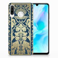 Huawei P30 Lite | TPU Case | Beige Flowers