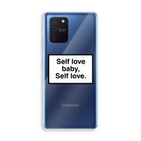 Self love: Samsung Galaxy Note 10 Lite Transparant Hoesje