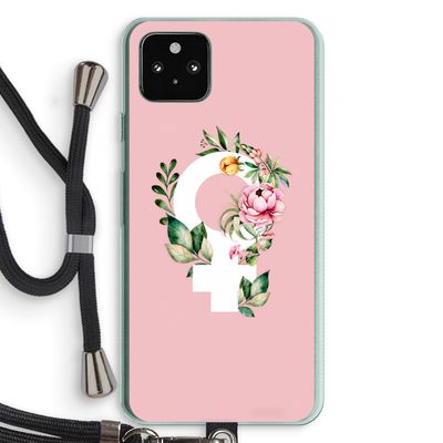 Venus: Pixel 5a 5G Transparant Hoesje met koord