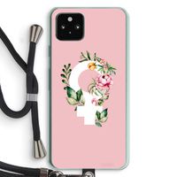 Venus: Pixel 5a 5G Transparant Hoesje met koord