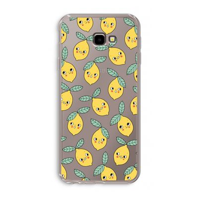 Citroenen: Samsung Galaxy J4 Plus Transparant Hoesje