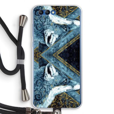 Golden Fox: Honor 10 Transparant Hoesje met koord
