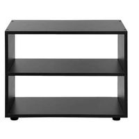 TV-meubel Vancouver - zwart/hout - 45x60x39 cm - Leen Bakker - thumbnail