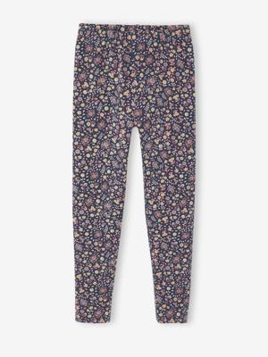 Bedrukte legging voor meisjes roze, bedrukt