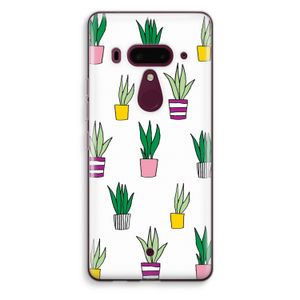 Sanseveria: HTC U12+ Transparant Hoesje