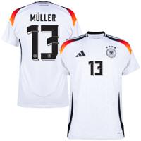 Duitsland Shirt Thuis 2024-2025 + Müller 13