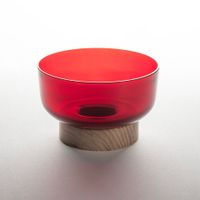 Artemide - Bonta accessoires rode glazen kom
