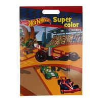 Boek Specials Nederland BV Super Color Kleurboek Hot Wheels - thumbnail