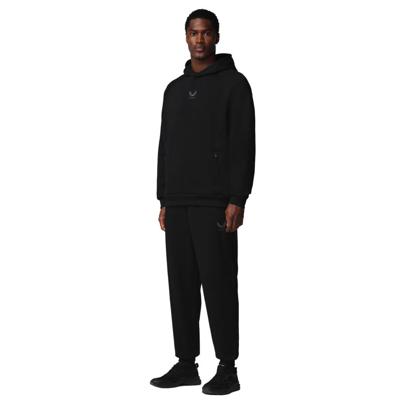 Castore Adapt Lifestyle Joggingpak Hooded Zwart Donkergrijs