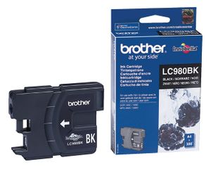 Brother LC-980BK inktcartridge 1 stuk(s) Origineel Zwart