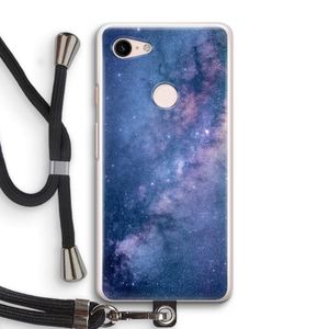 Nebula: Pixel 3 Transparant Hoesje met koord