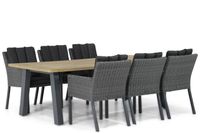 Garden Collections Oxbow/Glasgow 240 cm dining tuinset 7-delig - thumbnail