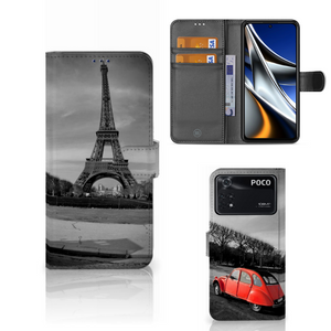 Xiaomi Poco X4 Pro 5G Flip Cover Eiffeltoren